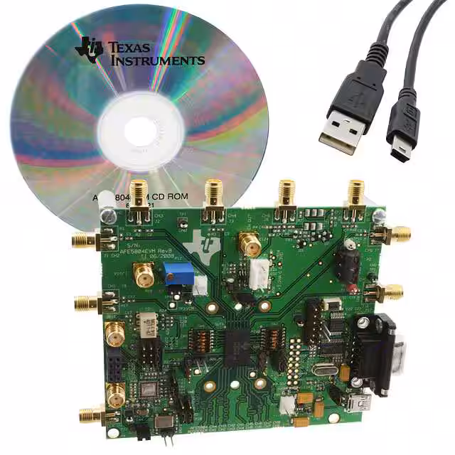 AFE5804EVM Texas Instruments  Cartes et kits d'évaluation et de démonstration